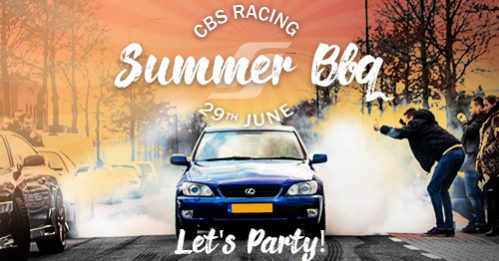 Once again, CBS Racing is glad to invite to our CBS Summer BBQ!  Mark you calendar for the 29th June.